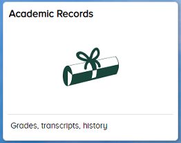 Academic Records tile