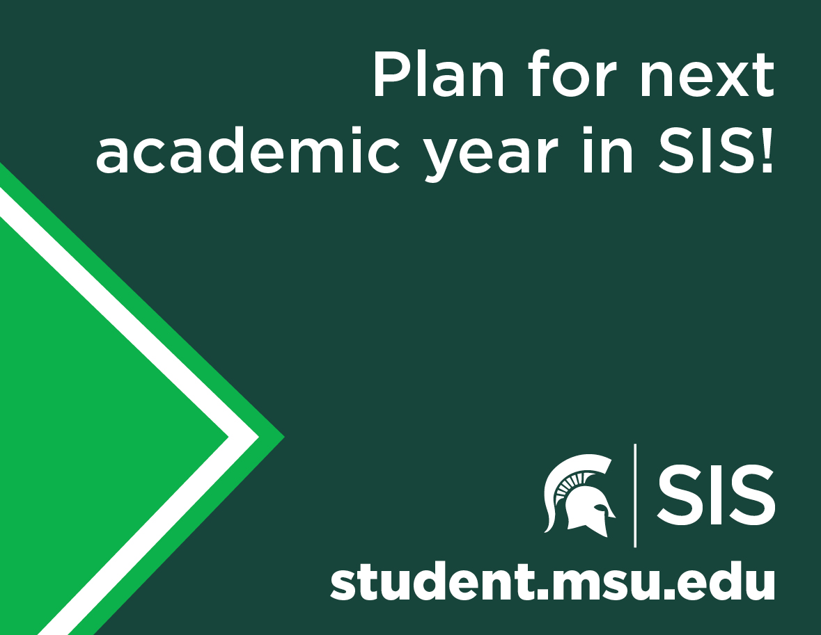 Plan for next academic year in SIS